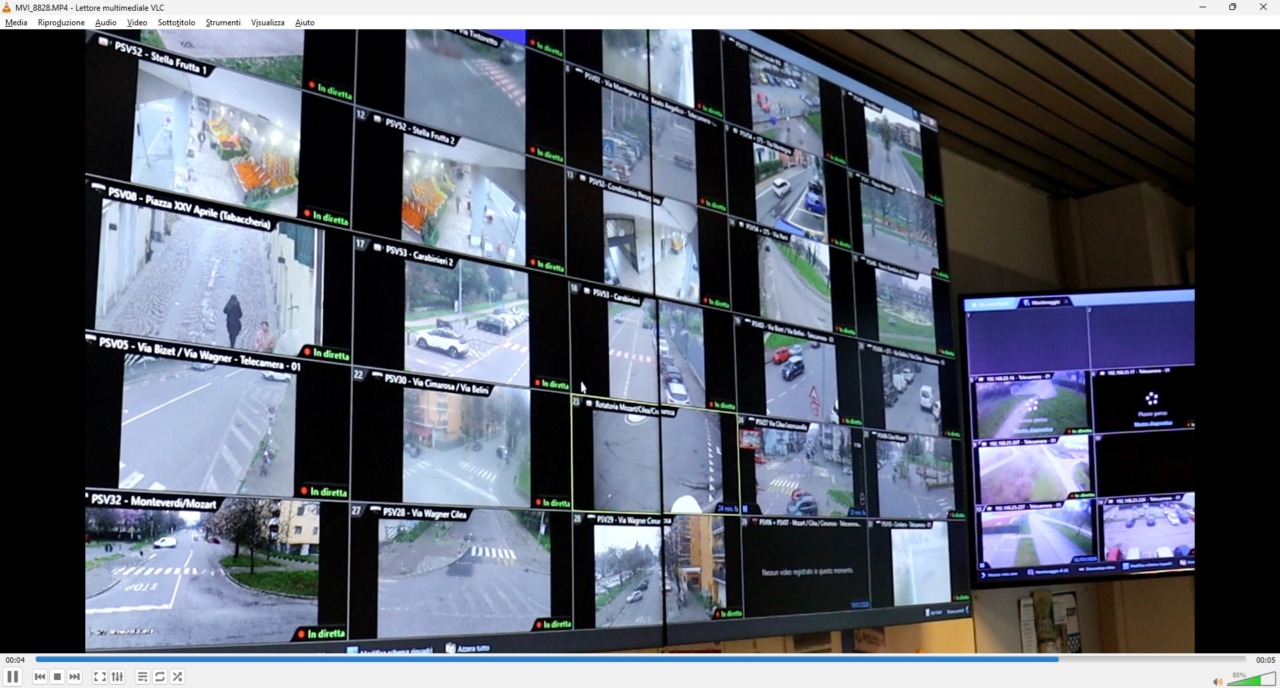 Approvato il progetto “Pioltello Sicura”: in arrivo 17 nuove telecamere