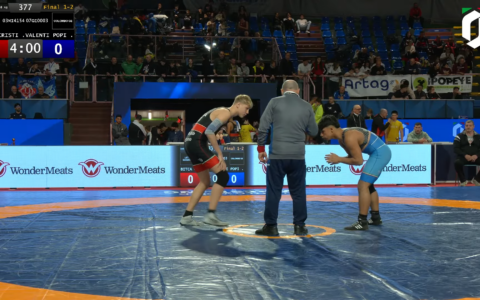 Cristian Bitca è il nuovo campione italiano di lotta olimpica giovanile