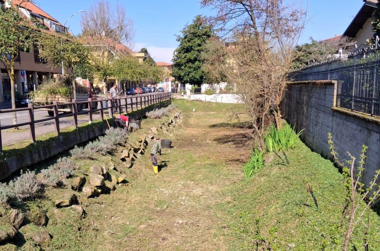 Inizia la manutenzione primaverile del verde a Liscate