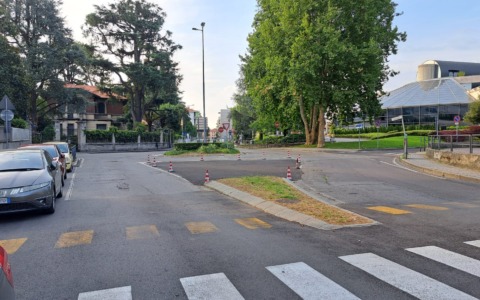 Lavori in corso: chiusura della rotatoria dell’Arcadia a Melzo