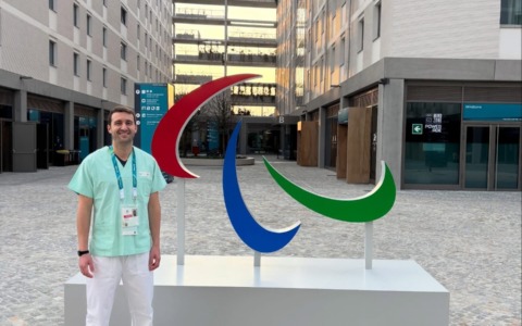 Luca Cantoni: il fisioterapista del Villaggio olimpico