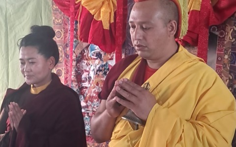 Realizzato a Pessano un Mandala della prosperità della vita