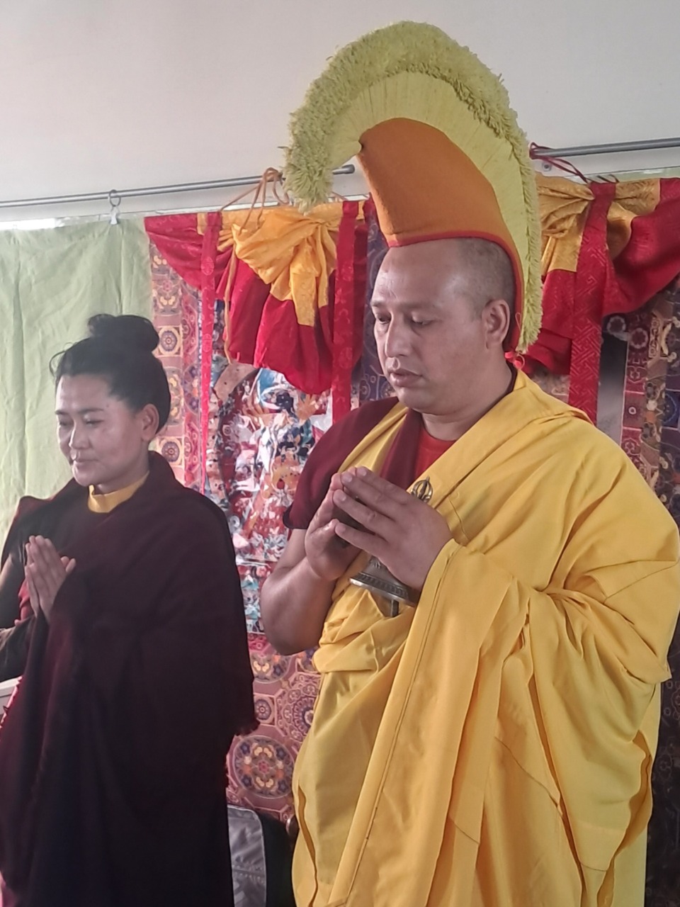 Realizzato a Pessano un Mandala della prosperità della vita