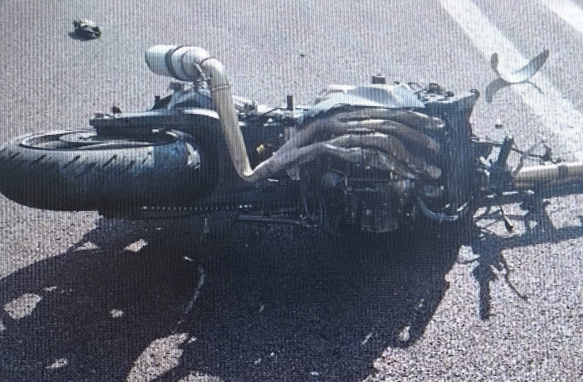 Un 28enne perde il controllo della moto e sbatte contro il guardrail