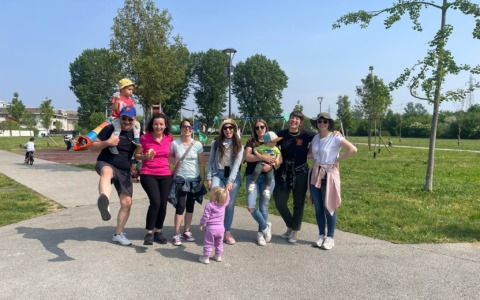 Biciclettata di Azienda Futura: famiglie in sella tra giochi e natura a Pioltello