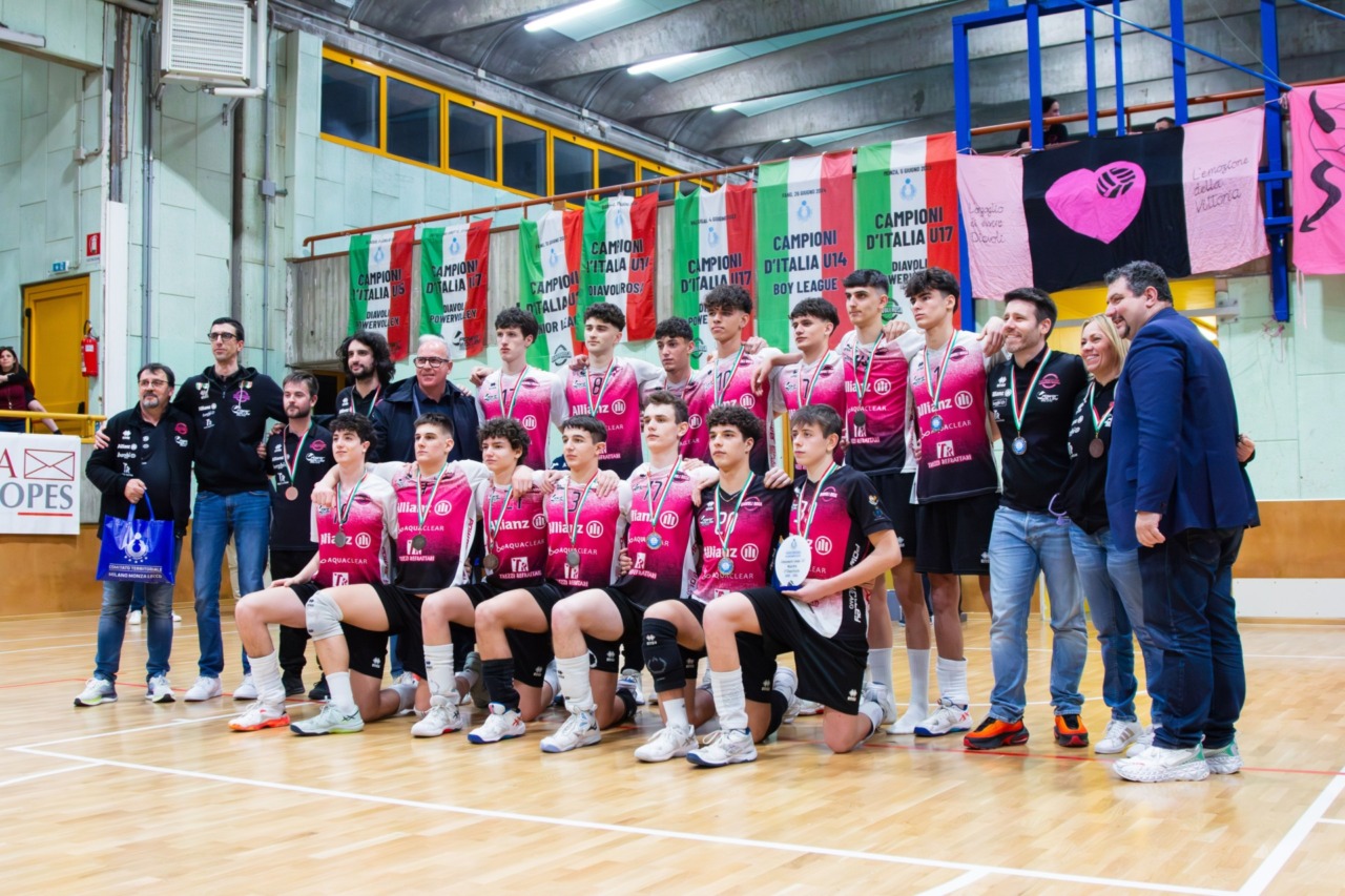 I Diavoli Rosa di Brugherio cedono in finale al Vero Volley Monza Under 17