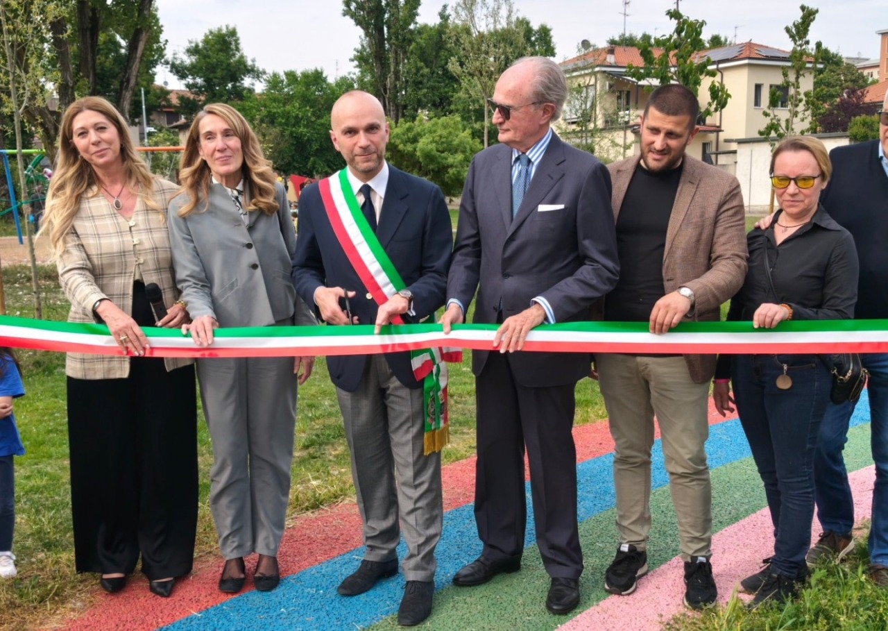 Inaugurato il parco inclusivo dedicato a Santa Gianna Beretta Molla a Brugherio