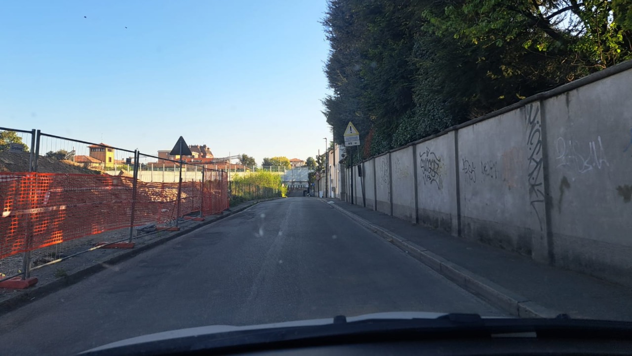 Interventi in via Roma per il comparto ex Galbani: senso unico alternato