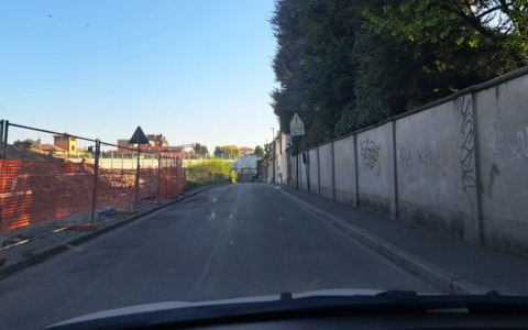 Interventi in via Roma per il comparto ex Galbani: senso unico alternato