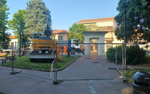 Interventi nel parco: inaugurato un pozzo perdente per evitare allagamenti