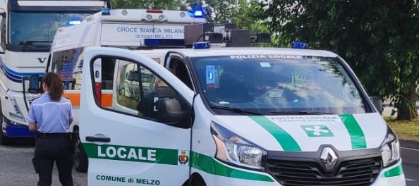 Un operaio di 45 anni colpito da un tubo in testa a Melzo