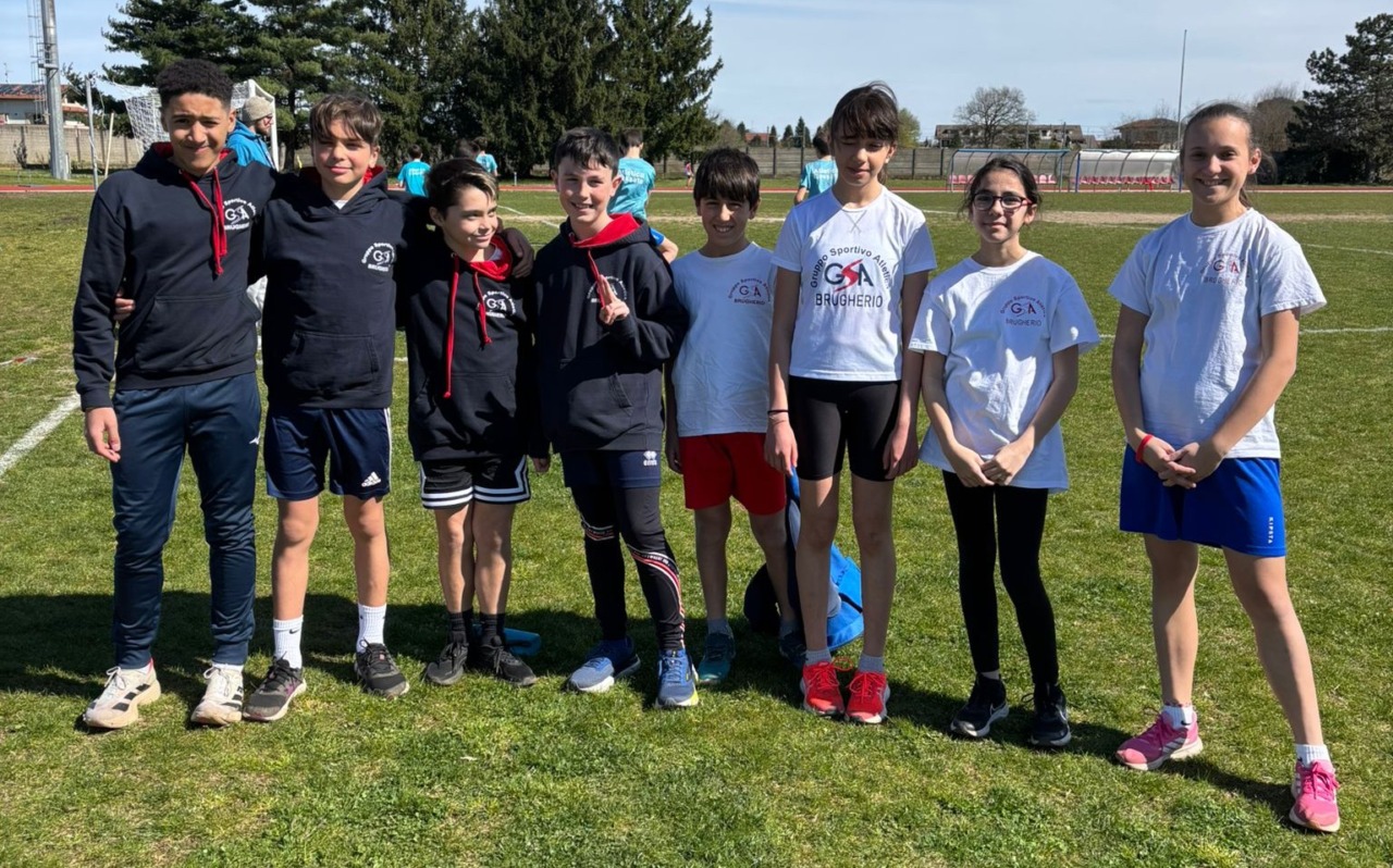 Un weekend di successi per il Gsa Brugherio nei campionati giovanili