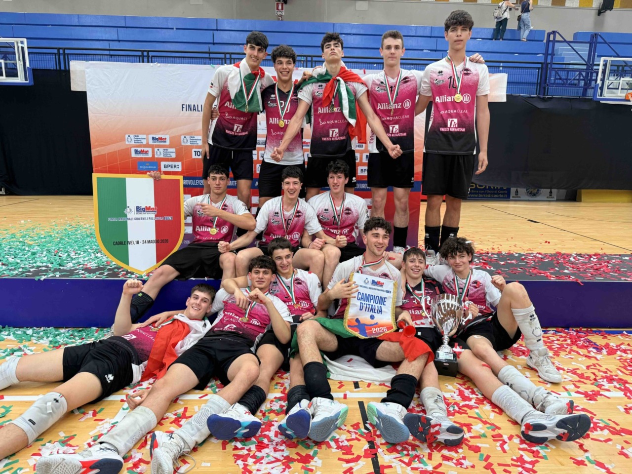 Diavoli Rosa sul podio: l’Under 17 conquista il titolo nazionale