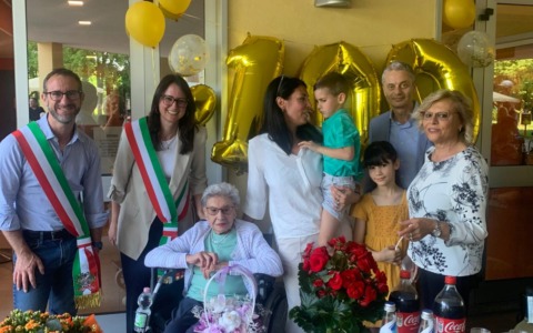 Fernanda Ghirardi, una centenaria tra ricordi e affetto familiare