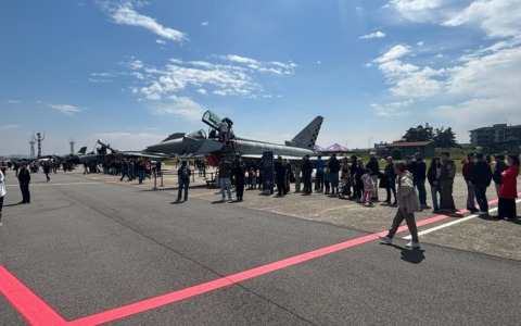 L’open day dell’Aeronautica militare a Milano-Linate registra il sold out