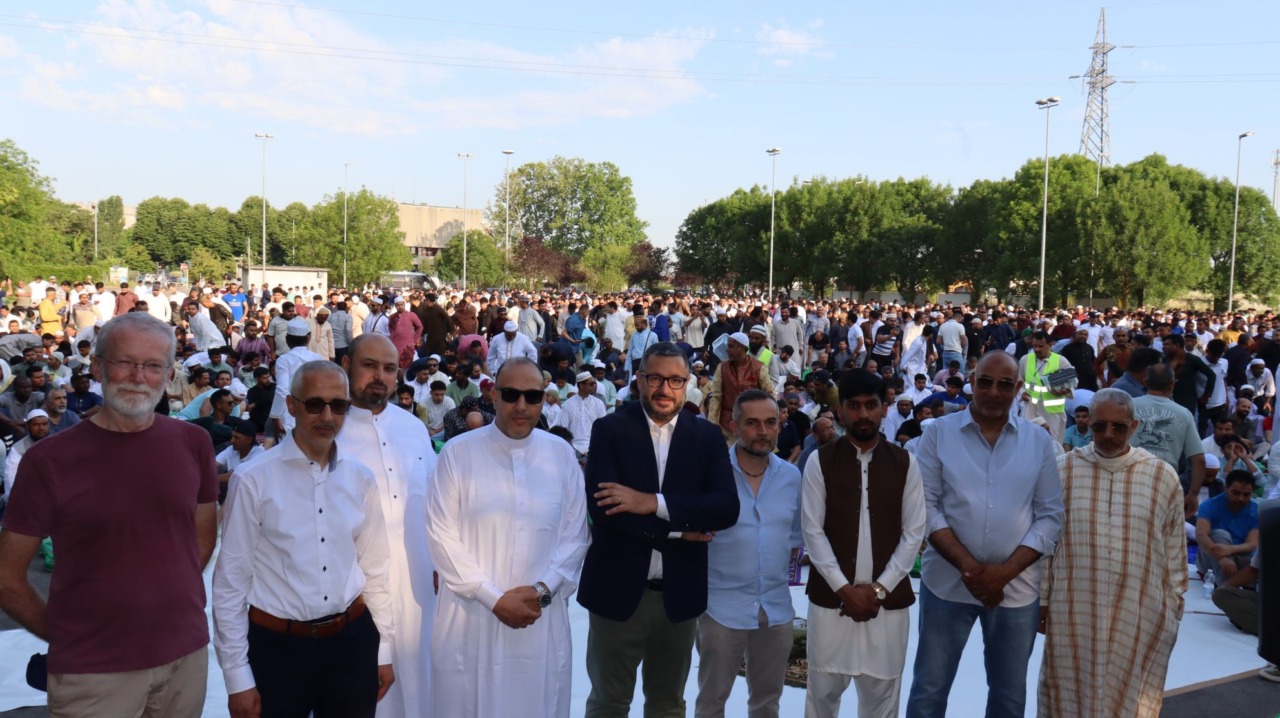 Le comunità musulmane si uniscono per celebrare l’Eid a Pioltello