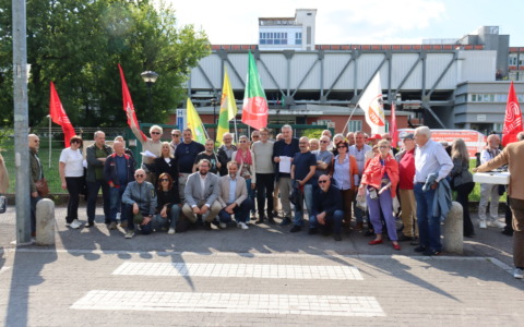 Manifestazione per la riattivazione del reparto di Psichiatria a Melzo
