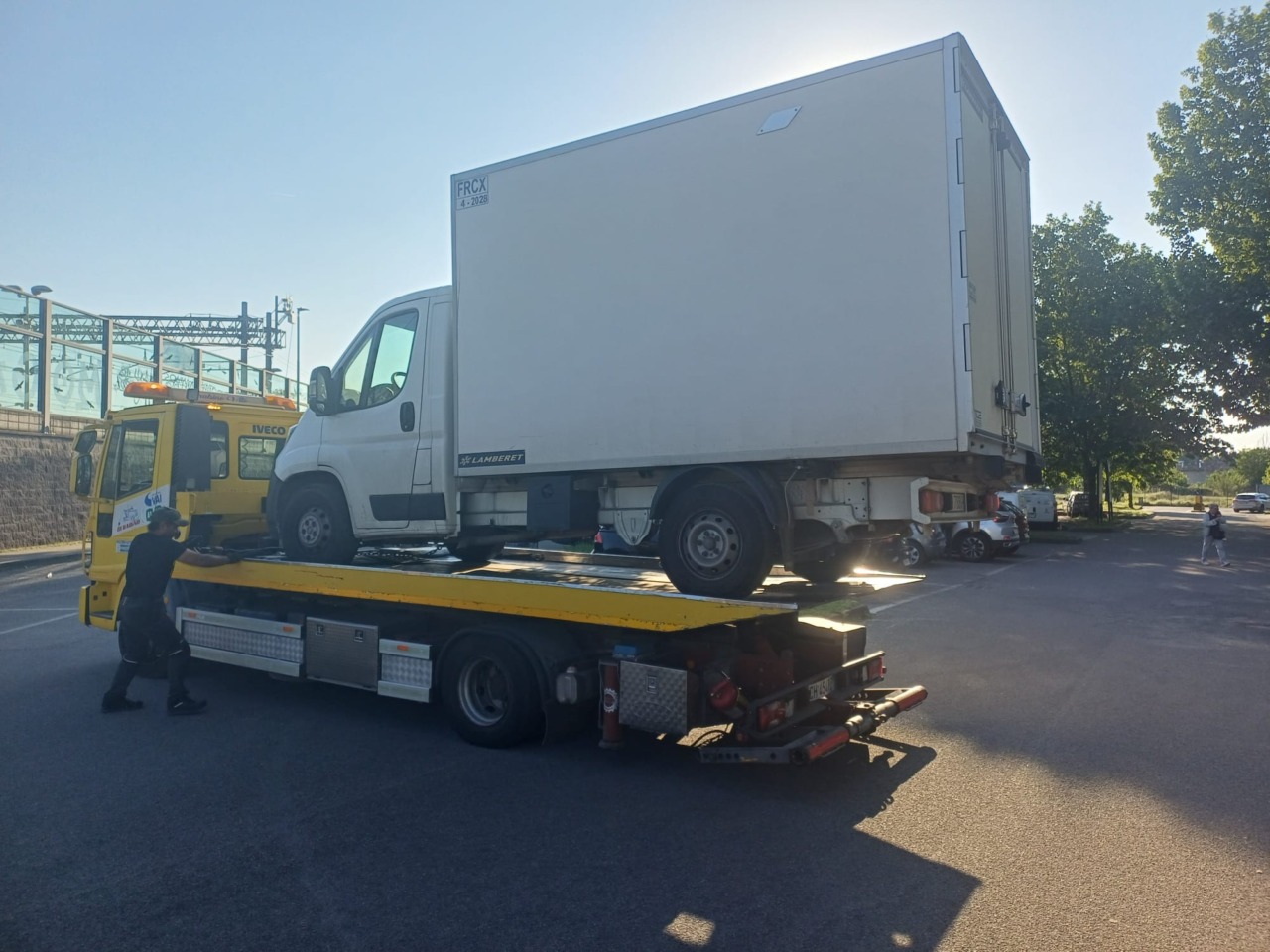 Recuperato un altro furgone in leasing dalla Polizia Locale di Melzo
