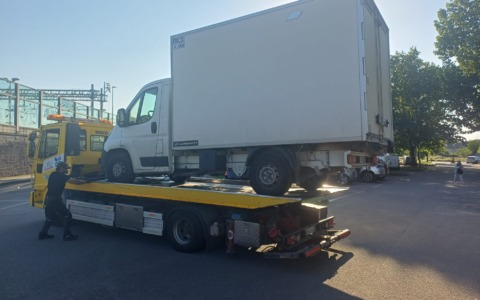 Recuperato un altro furgone in leasing dalla Polizia Locale di Melzo