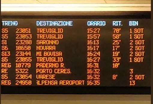 Ritardi sulla linea Milano – Treviglio, M5S critica: “Situazione inaccettabile e in peggioramento”