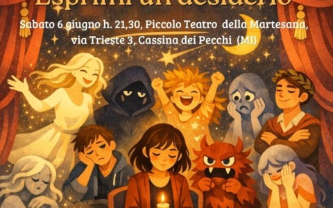 Debutto di ‘Esprimi un desiderio’ al Piccolo Teatro Martesana