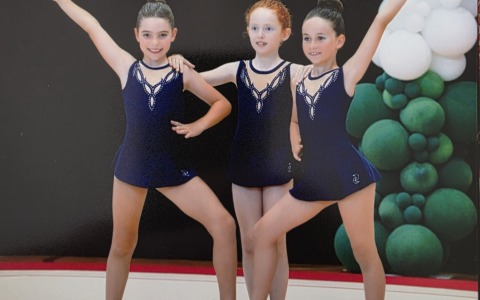 Giovanissime atlete dell’Olimpia si affermano ai Campionati italiani di ritmica Csen
