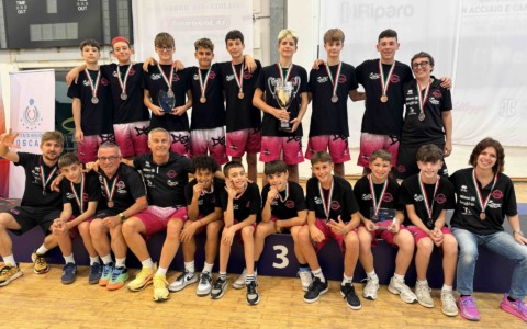 I Diavoletti Rosa conquistano il podio alle finali nazionali Under 13