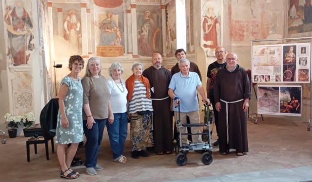 I frati di Oreno visitano Melzo per scoprire le sue bellezze