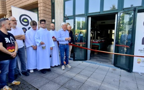 Inaugurazione della Bottega Solidale a Pioltello