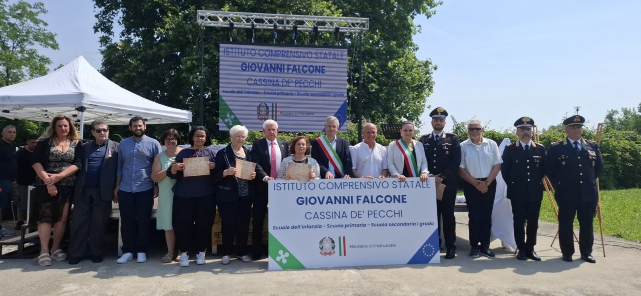 Intitolato a Giovanni Falcone l’Istituto Comprensivo di Cassina de’ Pecchi