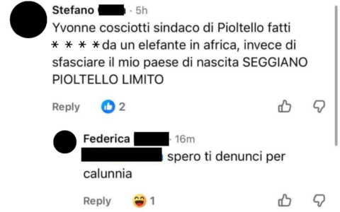 La sindaca Ivonne Cosciotti denuncia insulti sessisti sui social media