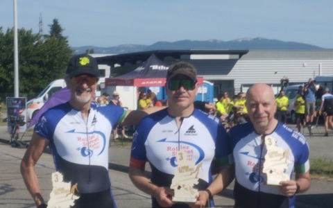 Medaglia di bronzo per i pattinatori della Roller Street Sport in Francia