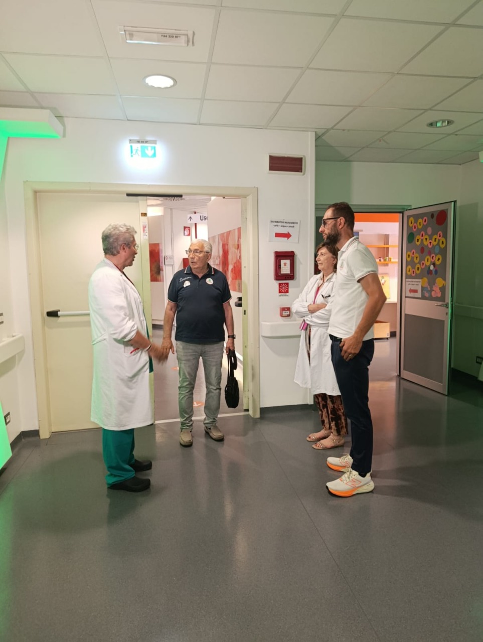 Nove bambini bielorussi in visita all’ospedale di Vimercate