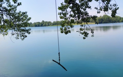 Sequestrata corda per tuffi nel laghetto di Segrate