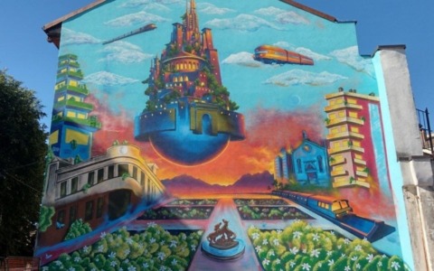 Supernova Melzo: Un murale che racconta il futuro della città