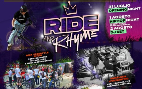 Al via il festival “Ride and Rhyme” a Brugherio