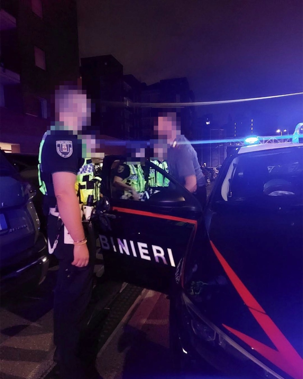 Attività di controllo notturno delle Forze dell’ordine a Vimodrone