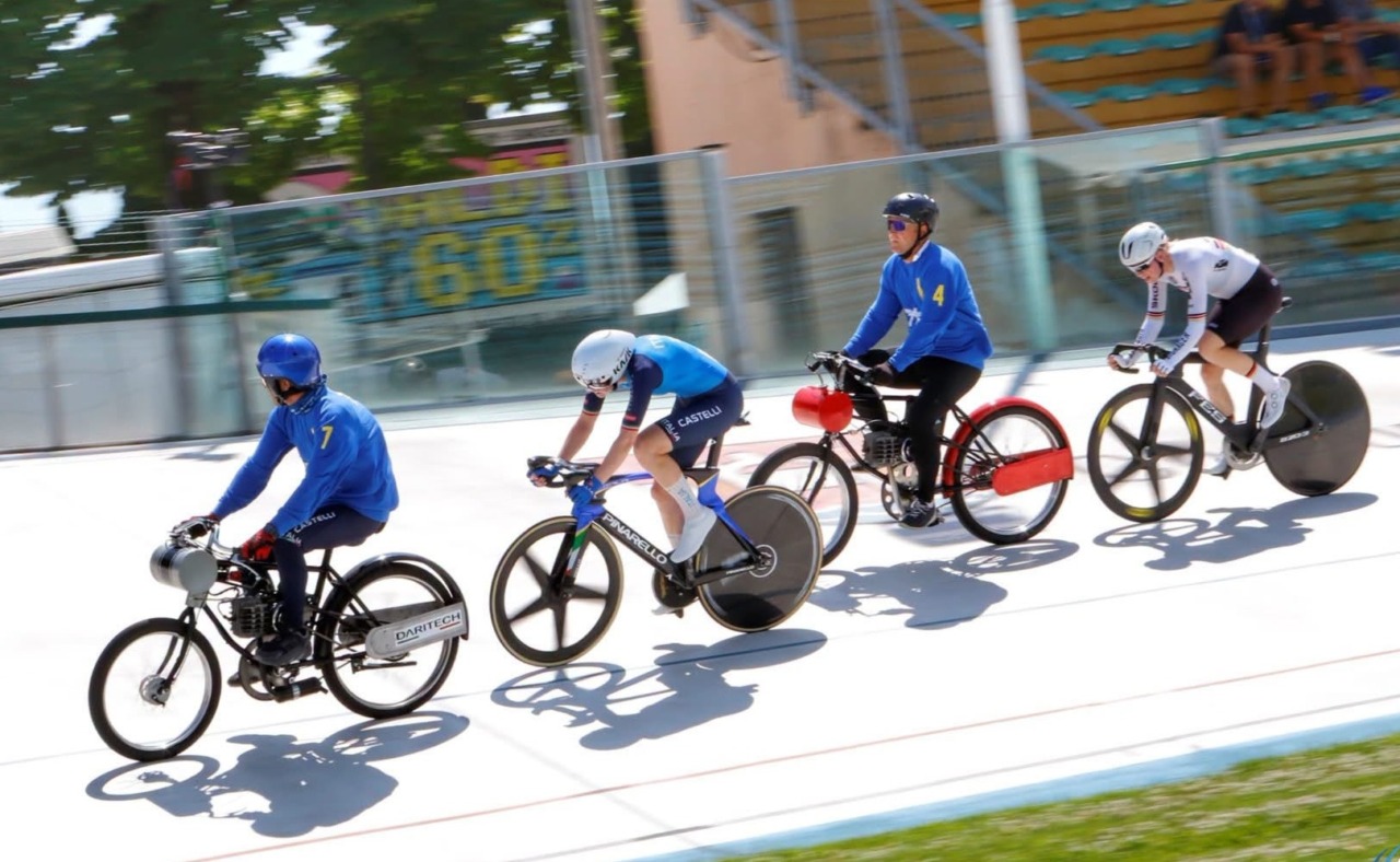 Christian Dagnoni conquista l’argento agli Europei Derny 2026