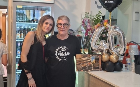 Il Bar Unione festeggia 40 anni di storia