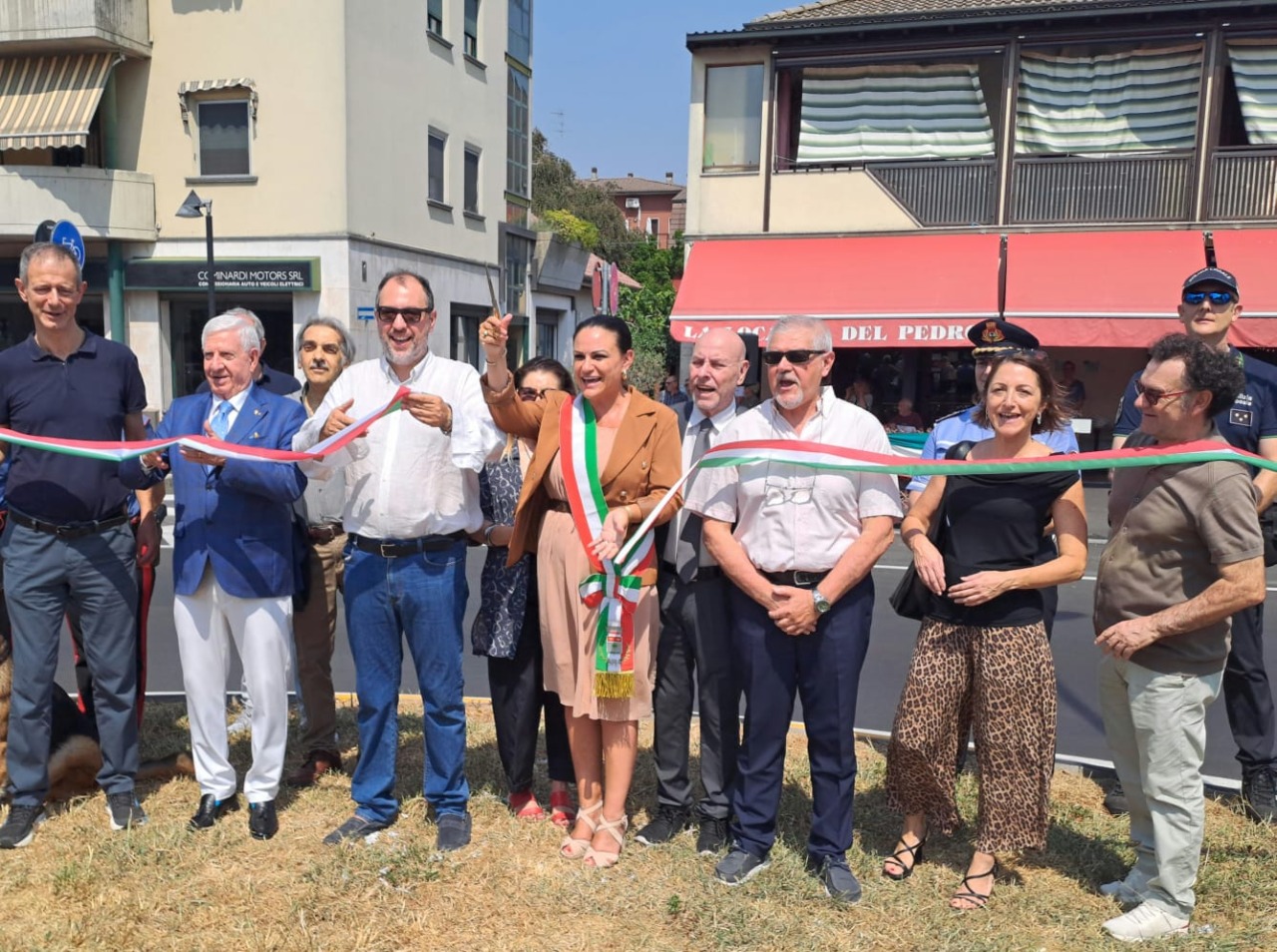 Inaugurata la nuova rotatoria a Cassina de’ Pecchi: Sicurezza per la Padana Superiore