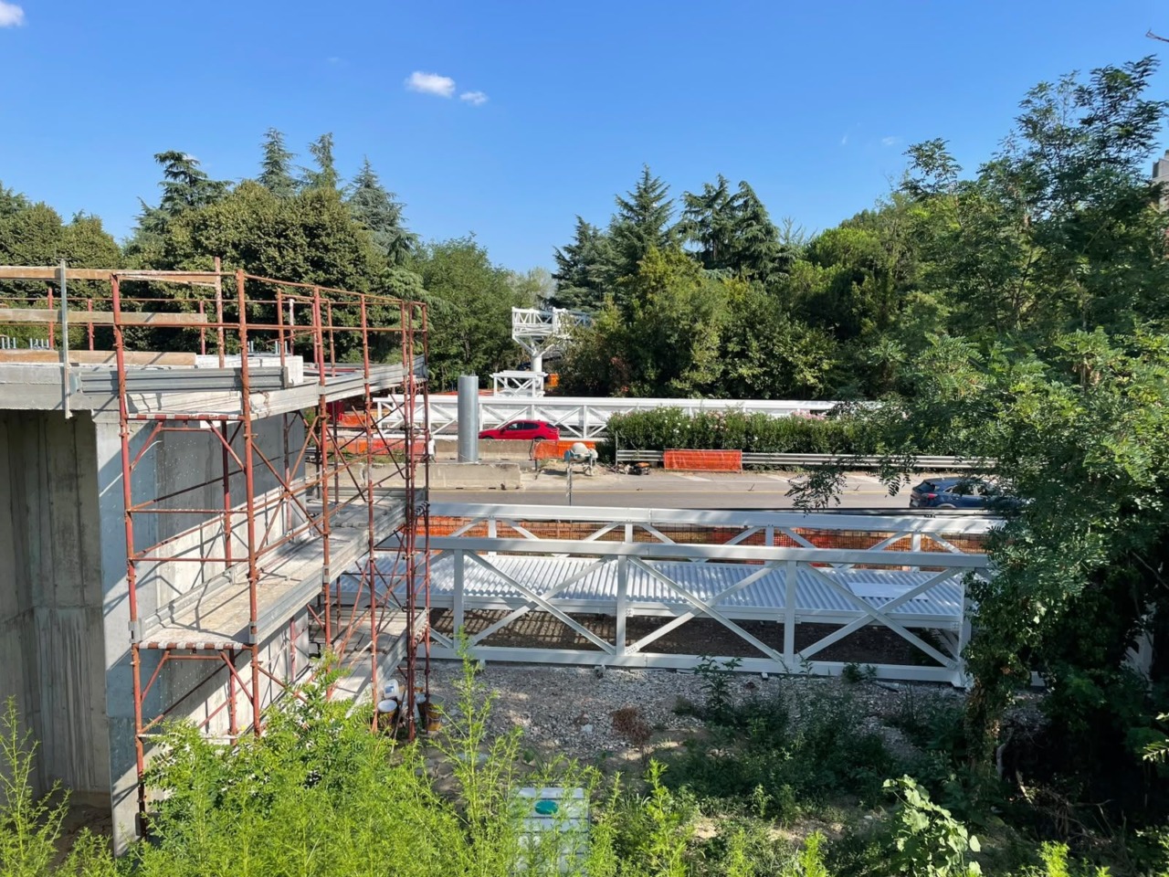 Iniziano i lavori per il ponte ciclopedonale a Segrate