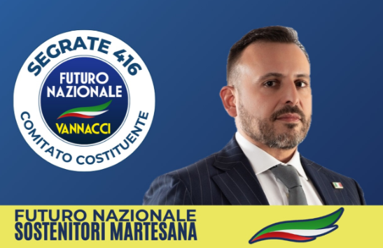 Luca Sirtori è il nuovo referente del Comitato 416 di Futuro Nazionale