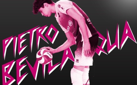 Pietro Bevilacqua, 17 anni, nuovo palleggiatore dei Diavoli Rosa in A3