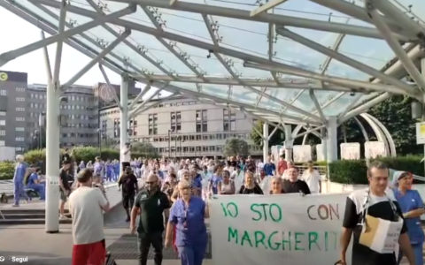 Prosegue la protesta al San Raffaele: il quarto giorno dello sciopero di Margherita