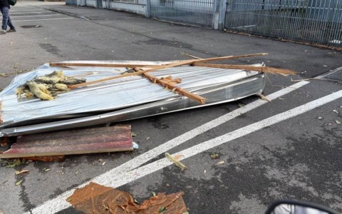 Rodano colpita dal maltempo: tromba d’aria provoca danni ingenti