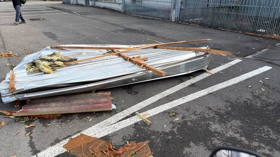 Rodano colpita dal maltempo: tromba d’aria provoca danni ingenti