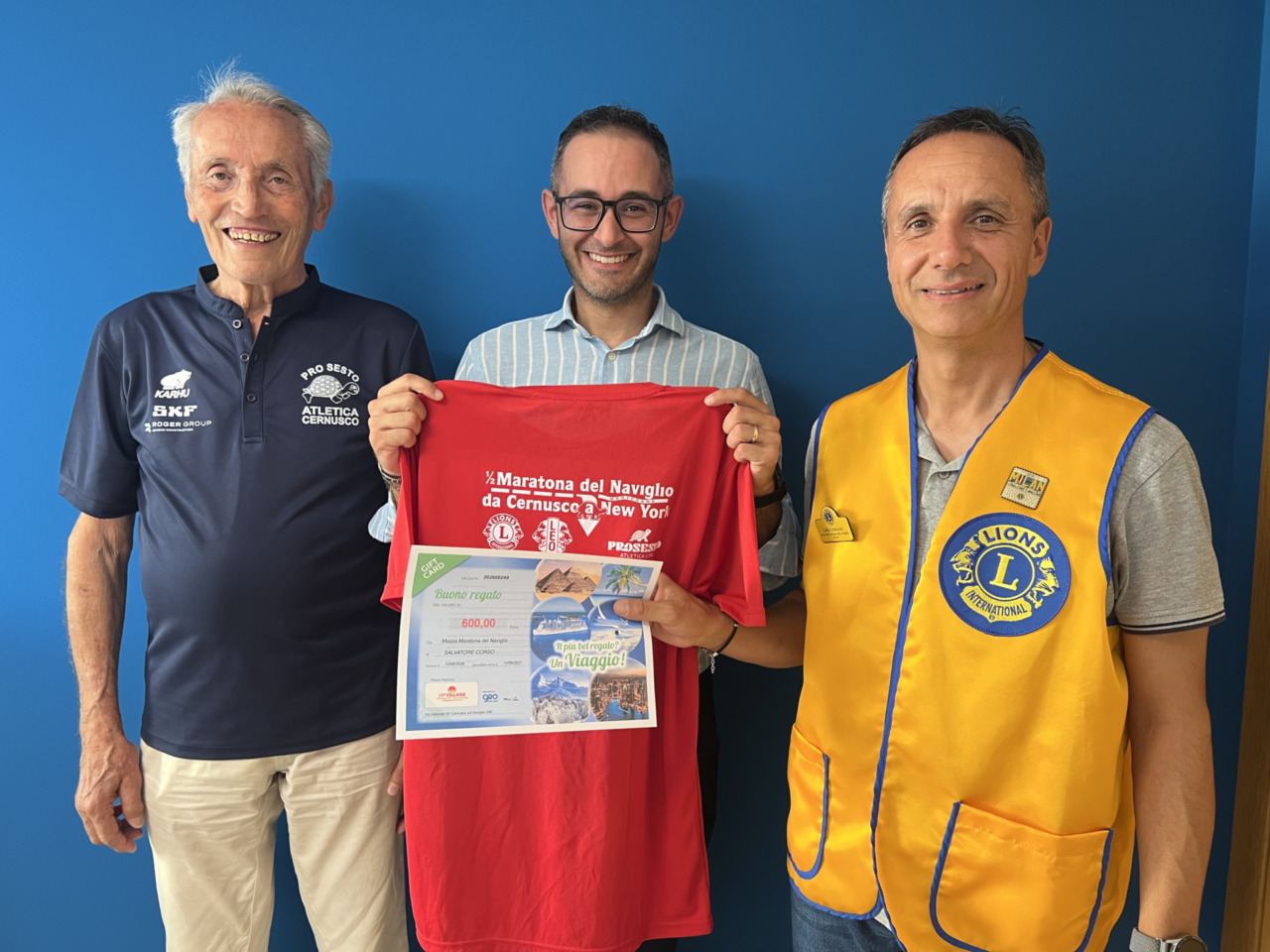 Salvatore Corso di Cernusco sul Naviglio vola a New York per la Maratona