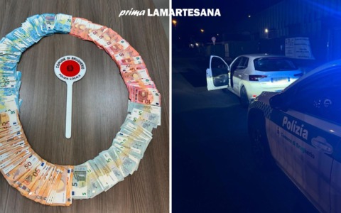 Scoperto senza patente, trovato con 11.400 euro in contante