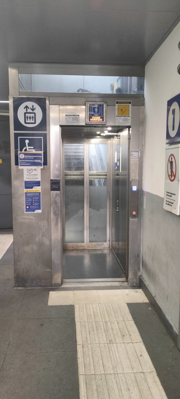 Stazione di Seggiano-Limito: accesso impedito per diversamente abili a causa di ascensori guasti