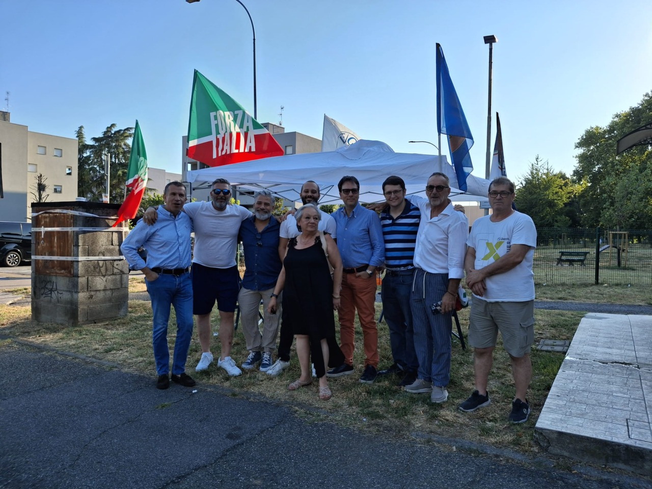 Un aperitivo per ribadire l’unità del centrodestra a Pioltello